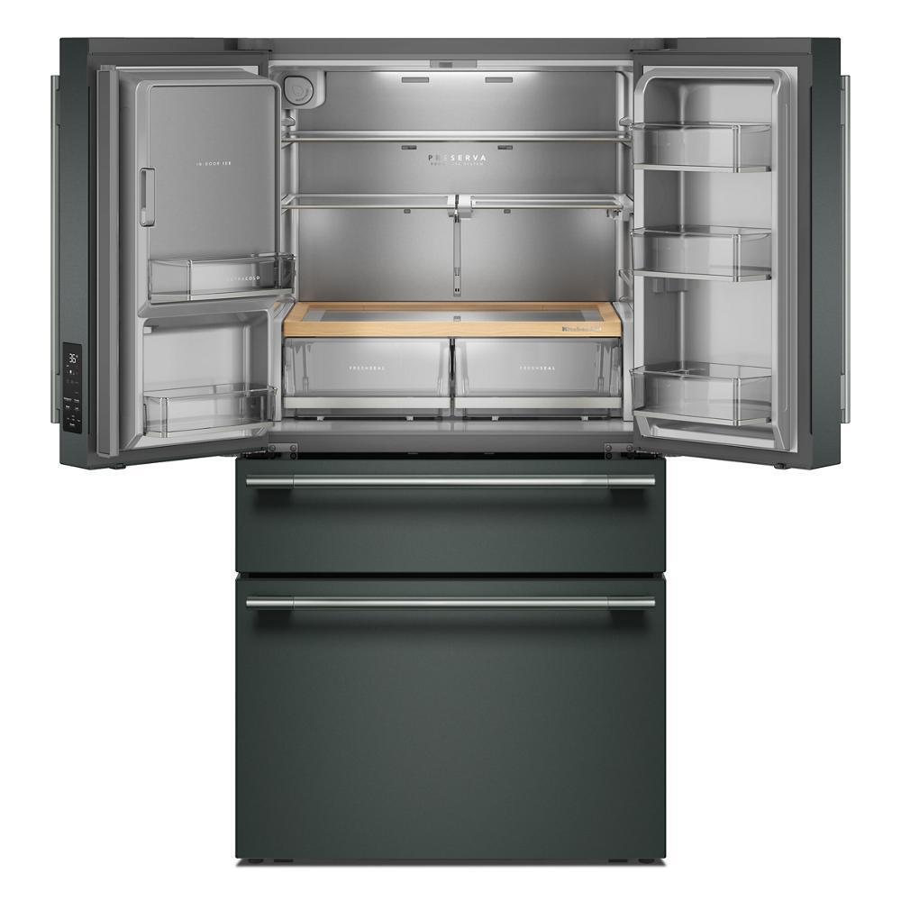 Kitchenaid KRMF436SJP 29 cu. ft. French Door Refrigerator with Exterior Water and Ice and FreshChill™ Full-Width Refrigerated Drawer