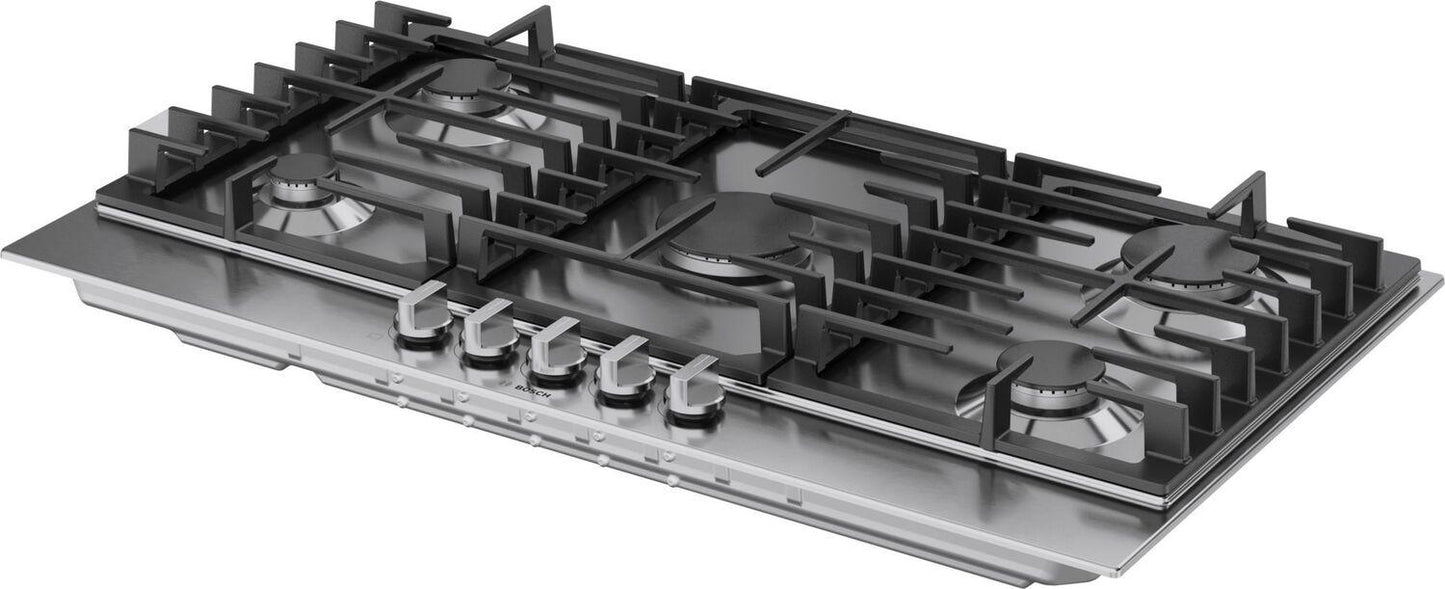 Bosch NGM3650UC 300 Series Gas Cooktop 36" Stainless steel