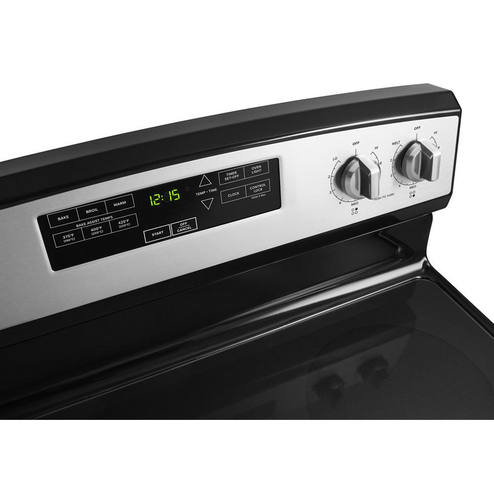 30-inch Amana® Electric Range with Extra-Large Oven Window