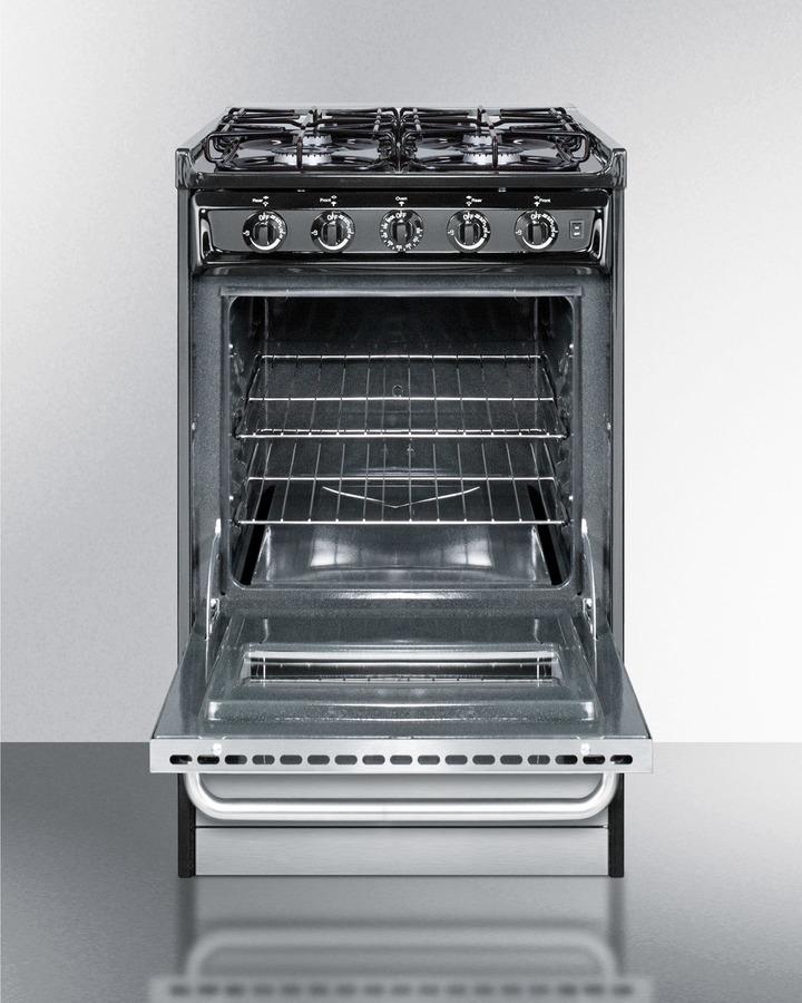 Summit 20" Wide Gas Range