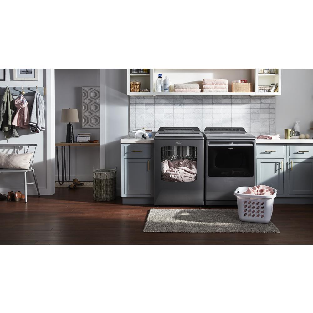 Whirlpool WED8127LC 7.4 cu. ft. Top Load Electric Dryer with Advanced Moisture Sensing