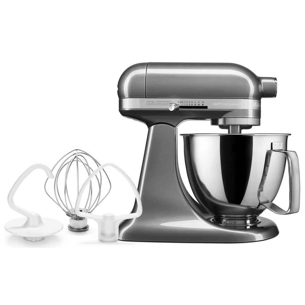 Kitchenaid RKSM33XXMS Refurbished Artisan® Mini 3.5 Quart Tilt-Head Stand Mixer