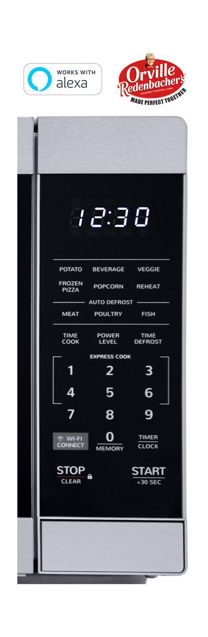 Sharp 1.1 cu. ft. Mid Size Countertop Microwave Oven