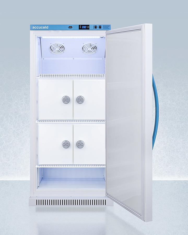 Summit ARS8MLMCLK Purpose-built All-refrigerator for Breast Milk Storage With 4 Interior Locking Compartments, Antimicrobial Silver-ion Handle, and A Hospital Grade Cord With 'green Dot' Plug