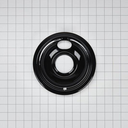 Maytag W10290353RW Range Electric/Cooktop 6-IN Round Drip Bowl (Single-Pack) - Black for Non-Hinged, 2-Wire Plug Cooking Elements