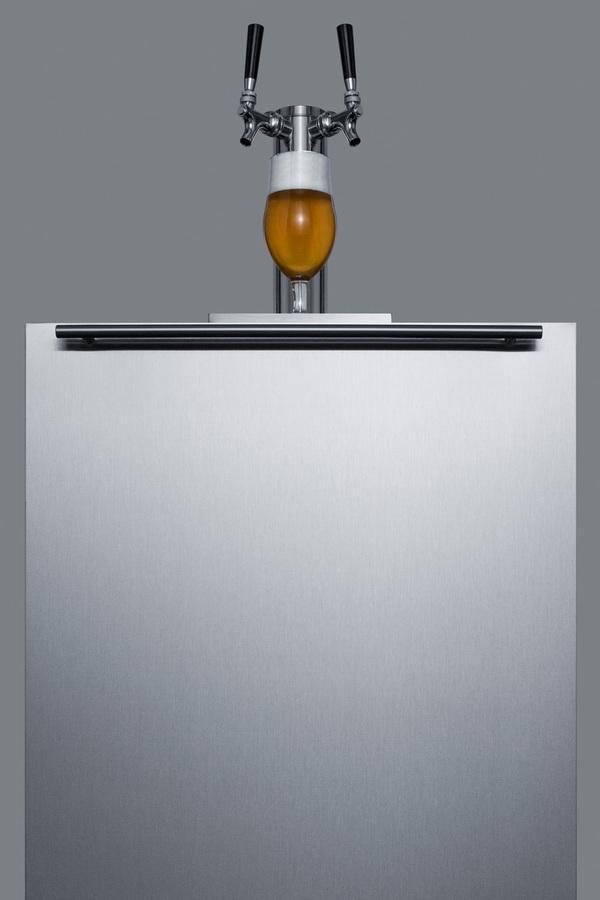 Summit SBC58BLBIADALOCK 24" Wide Built-in Kegerator, ADA Compliant