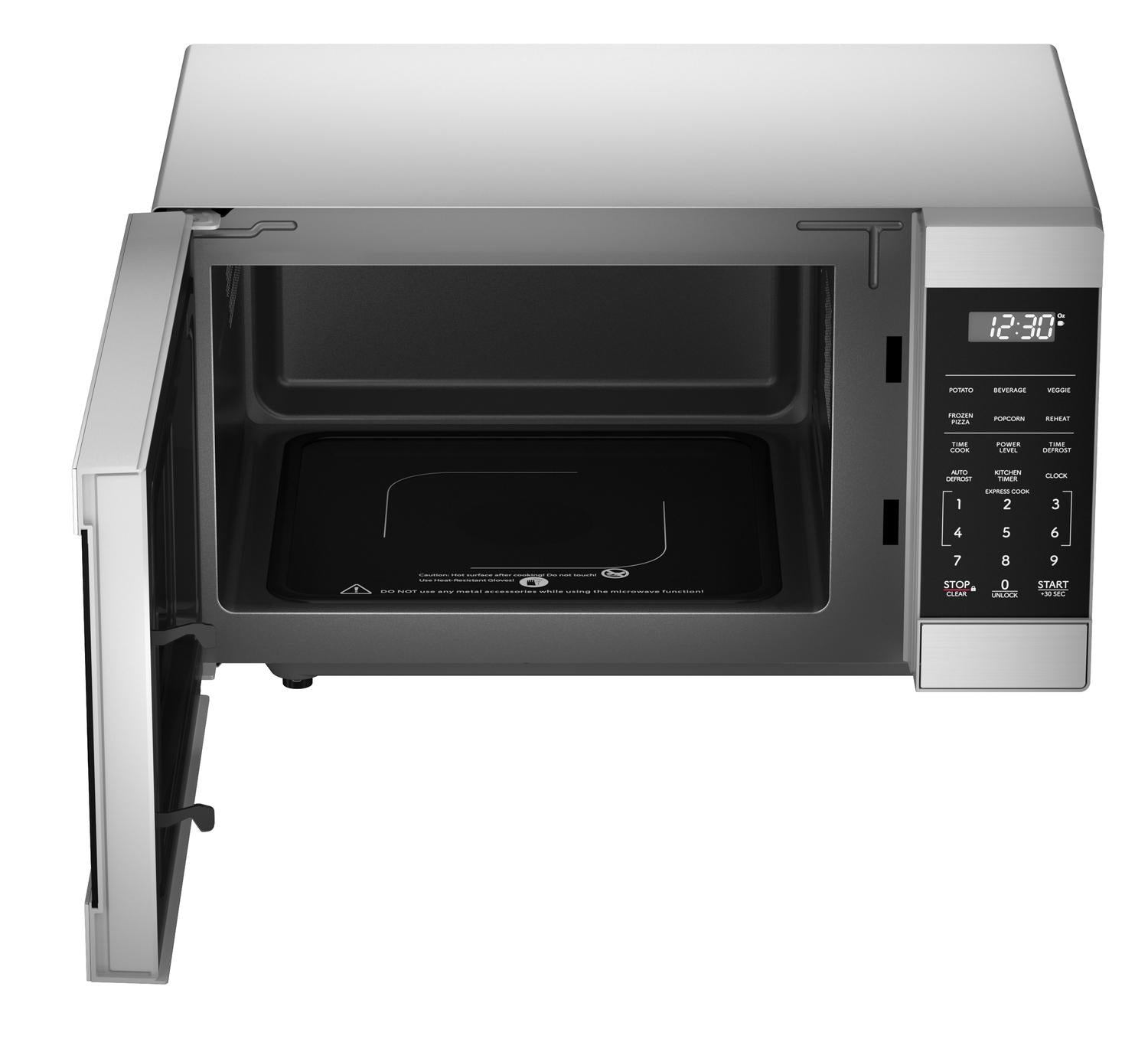 SMC1174KS Sharp 1.1 cu. ft. 1100W Flatbed Countertop Microwave Oven with Inverter Technology
