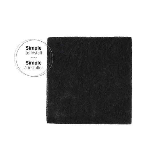 HPFX1 Broan-NuTone® Genuine Replacement Charcoal Filter for Range Hoods, 10-7/8" x 10-1/2", Fits Select Models