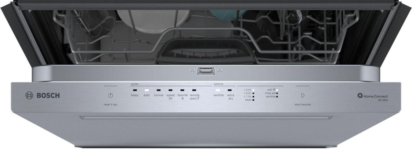 Bosch SHP95CM5N 500 Series, built-under dishwasher, 24'', Brushed steel anti-fingerprint