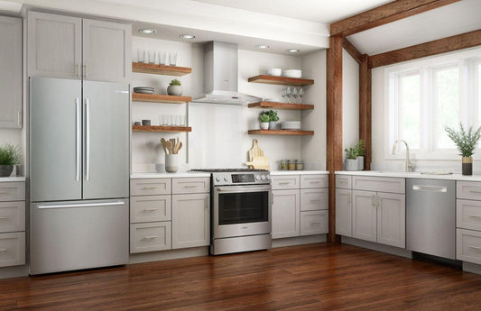 Bosch HGI8056UC 800 Series, Gas slide-in range, 30'', Stainless steel