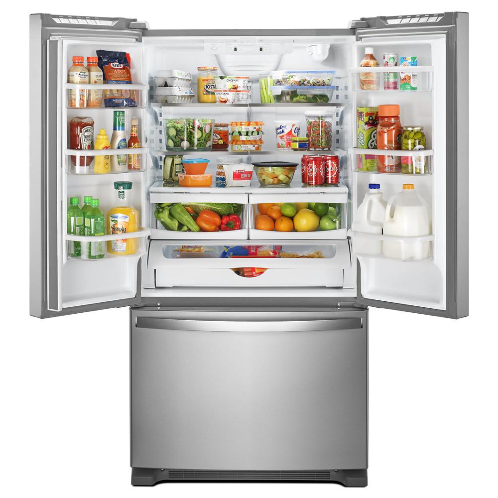 Whirlpool 36-inch Wide Counter Depth French Door Refrigerator - 20 cu. ft.