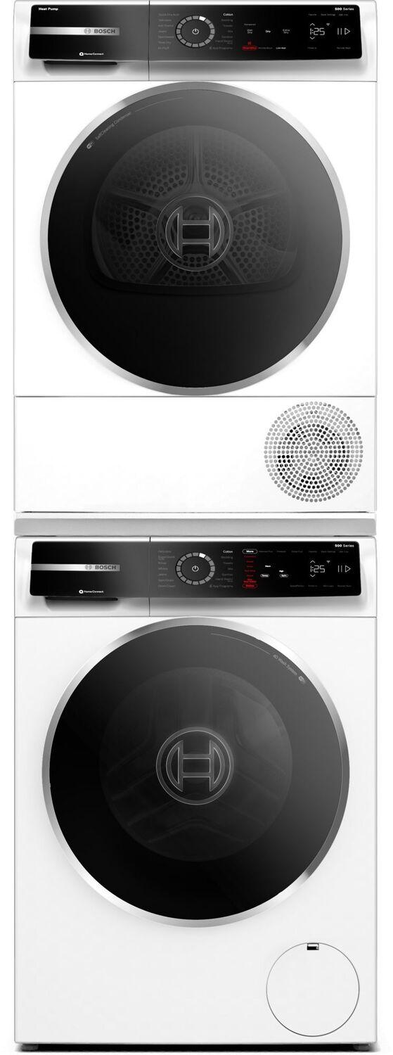 Bosch WGB24600UC 500 Series, washing machine, frontloader fullsize, 1600 rpm, White