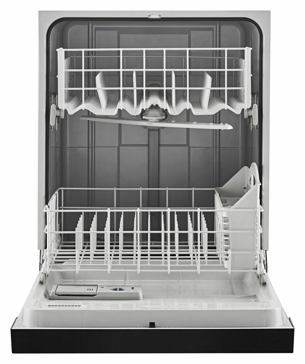Dishwasher with Triple Filter Wash System - Black