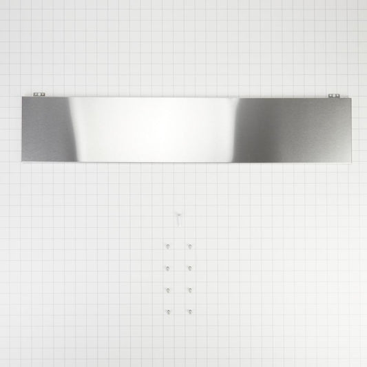 Kitchenaid W10490327 30"L x 6"H Range Hood Rear Panel Liner, for UXL5430BSS model