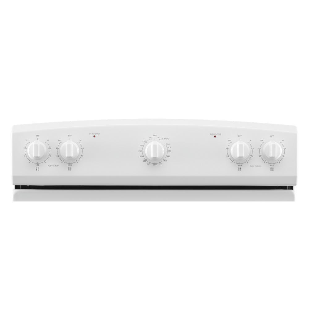 ACR4203MNW Amana® 30-inch Electric Range with Easy-Clean Glass Door