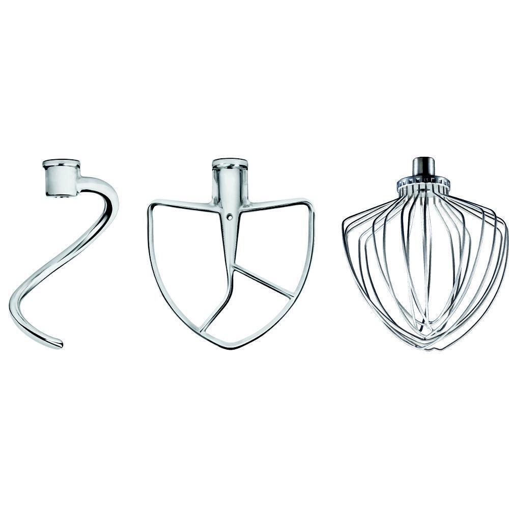 Kitchenaid KSM7BL3PSS 3 Piece Stainless Steel Accessory Set for select KitchenAid® Bowl-Lift Stand Mixers