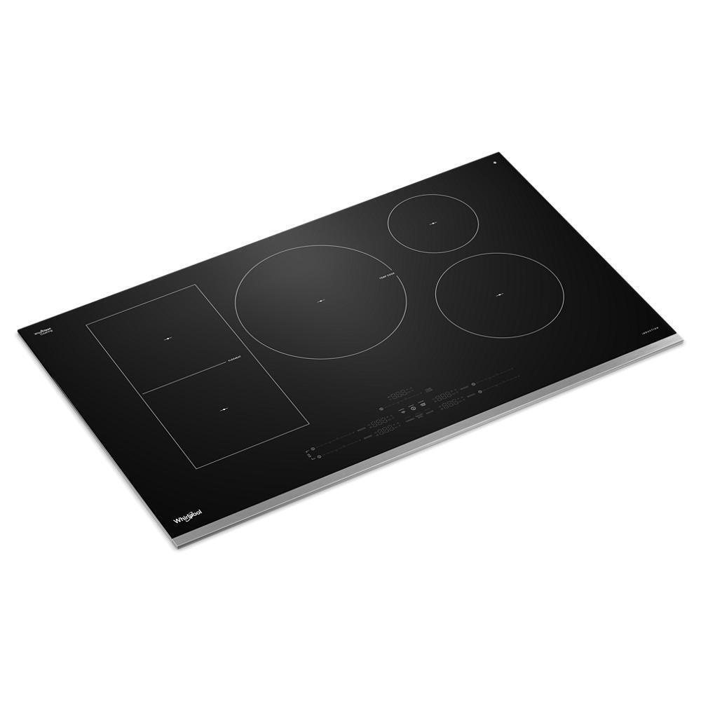 Whirlpool WCIT7536SS 36" Intelligent Induction Cooktop with Temp Cook™ Technology and WipeClean™ Coating