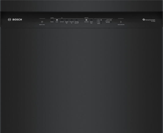 Bosch SHE4AEM6N 100 Plus Dishwasher 24" Black
