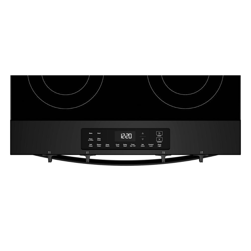 Whirlpool WSES3130SB 30-inch Electric Range with No Preheat and Slow Cook Modes