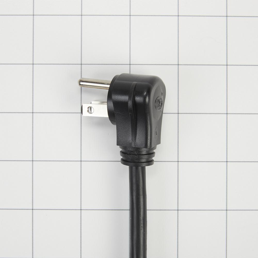 Whirlpool W10278923RP 6' Dishwasher Power Cord 3 Wire 15 Amp