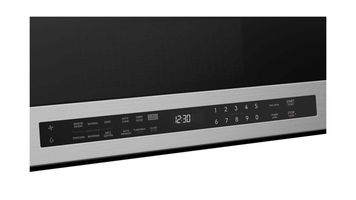 Sharp 1.7 cu. ft. Smart Over-the-Range Microwave Oven