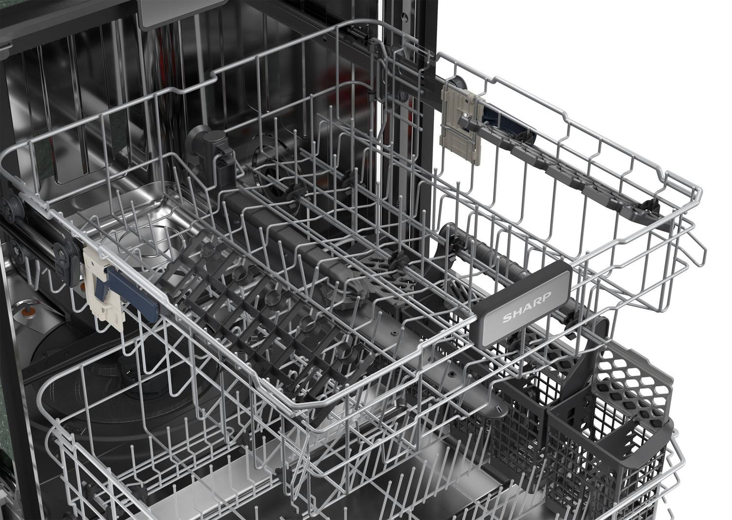 SDW6736MS Sharp 24 in. Stainless Steel 47dB Dishwasher