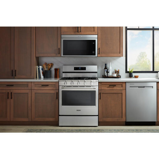 Maytag MFGS4030RS 30-Inch Wide Gas Range With Steam Clean - 5.0 cu. ft.