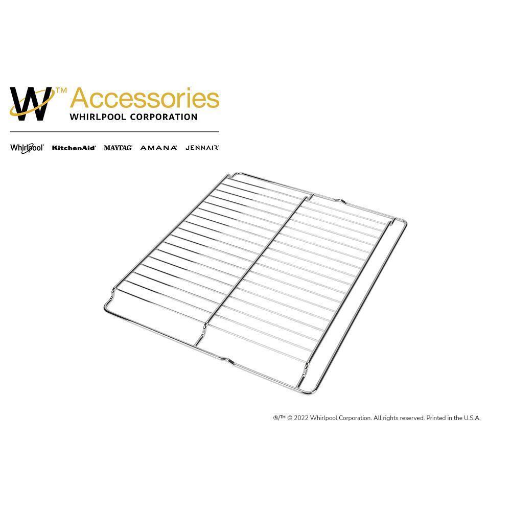 Kitchenaid W11236918 24-IN Builit-In Oven Sliding Rack for Models (WOS52ES4MZ/B/W, YOS52ES4MZ, WOD52ES4MZ/B/W, KOSC504PPS, YKOSC504PPS, KODC504PPS)