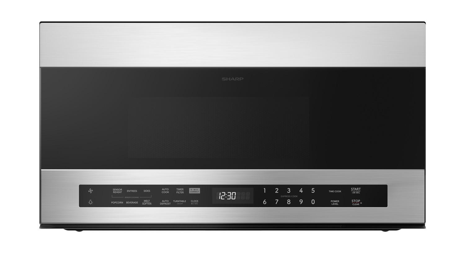 Sharp 1.7 cu. ft. Smart Over-the-Range Microwave Oven