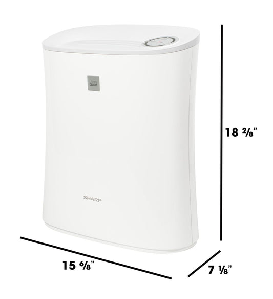 FPF30UH Sharp True HEPA Air Purifier with Express Clean for Small Rooms