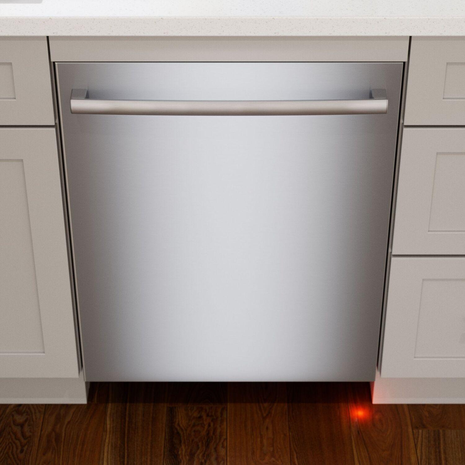 800 Series Dishwasher 24" Stainless steel