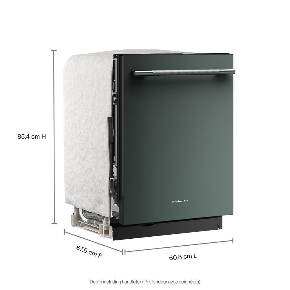 Kitchenaid KDTS624SJP 360(degree) Max Jets™ Third Rack Dishwasher with Advanced ProDry™ System, 44 dBA