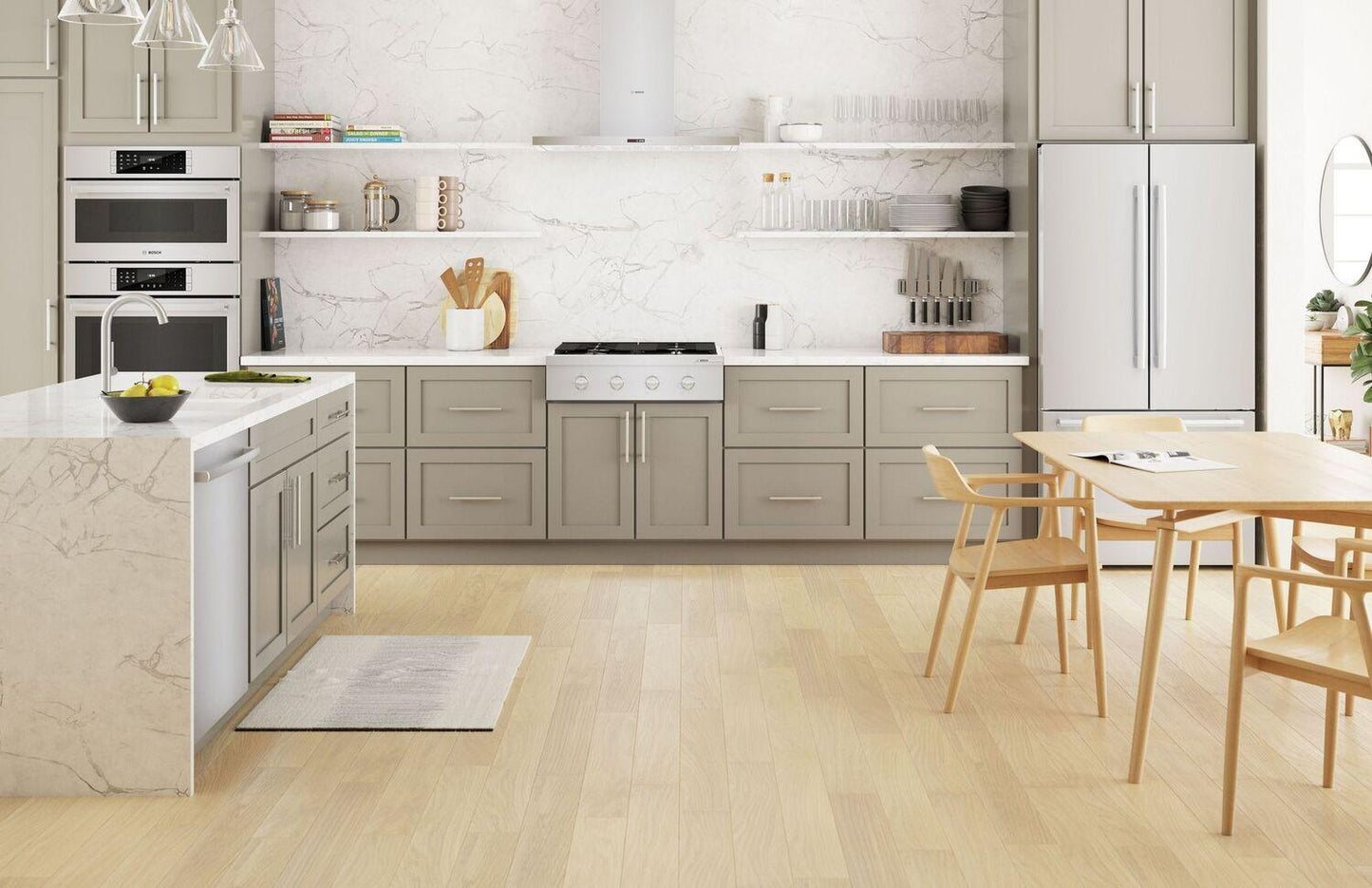 Bosch RGM8058UC 800 Series Gas Rangetop 30" Stainless steel