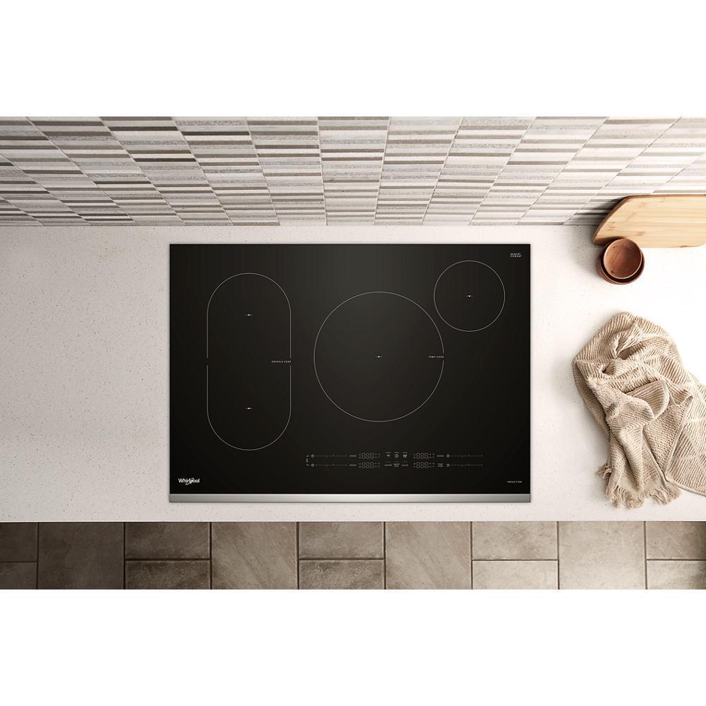 Whirlpool WCIT7030SS 30" Intelligent Induction Cooktop with Temp Cook™ Technology