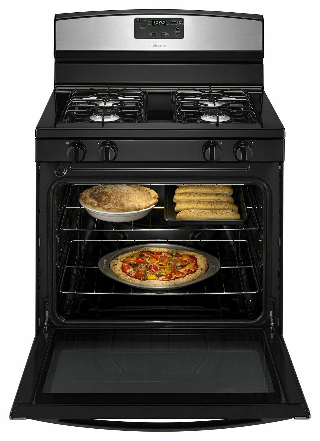 Amana 30-inch Gas Range with Easy Touch Electronic Controls