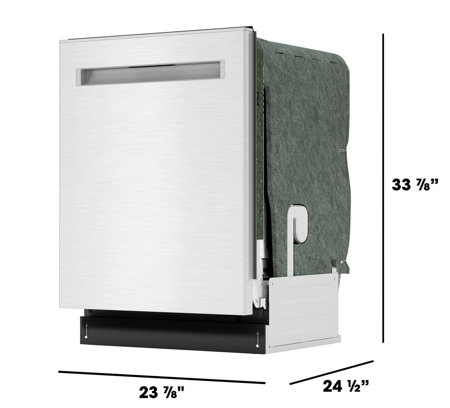 SDW6726MS Sharp 24 in. Stainless Steel 47dB Dishwasher