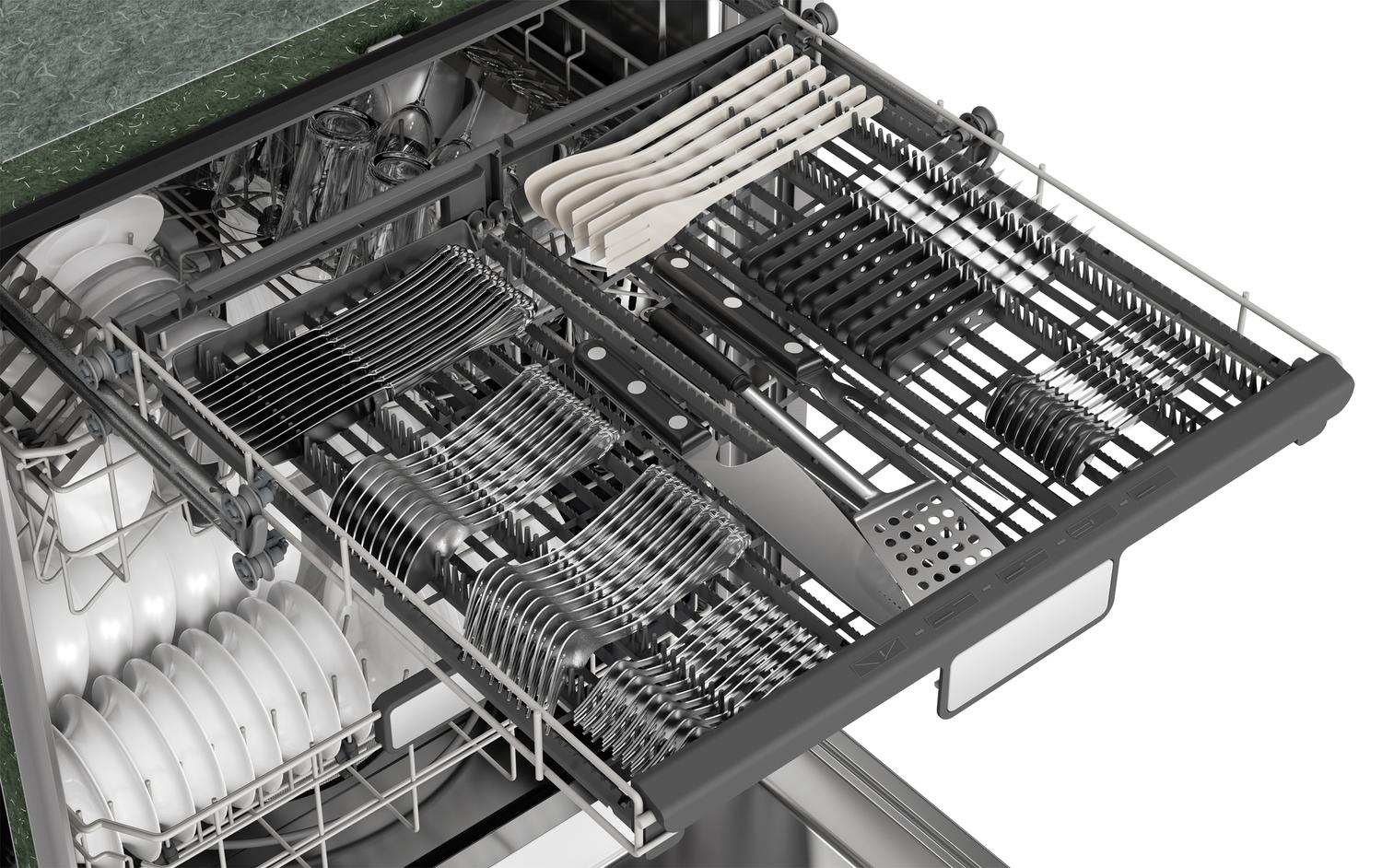SDW6736MS Sharp 24 in. Stainless Steel 47dB Dishwasher