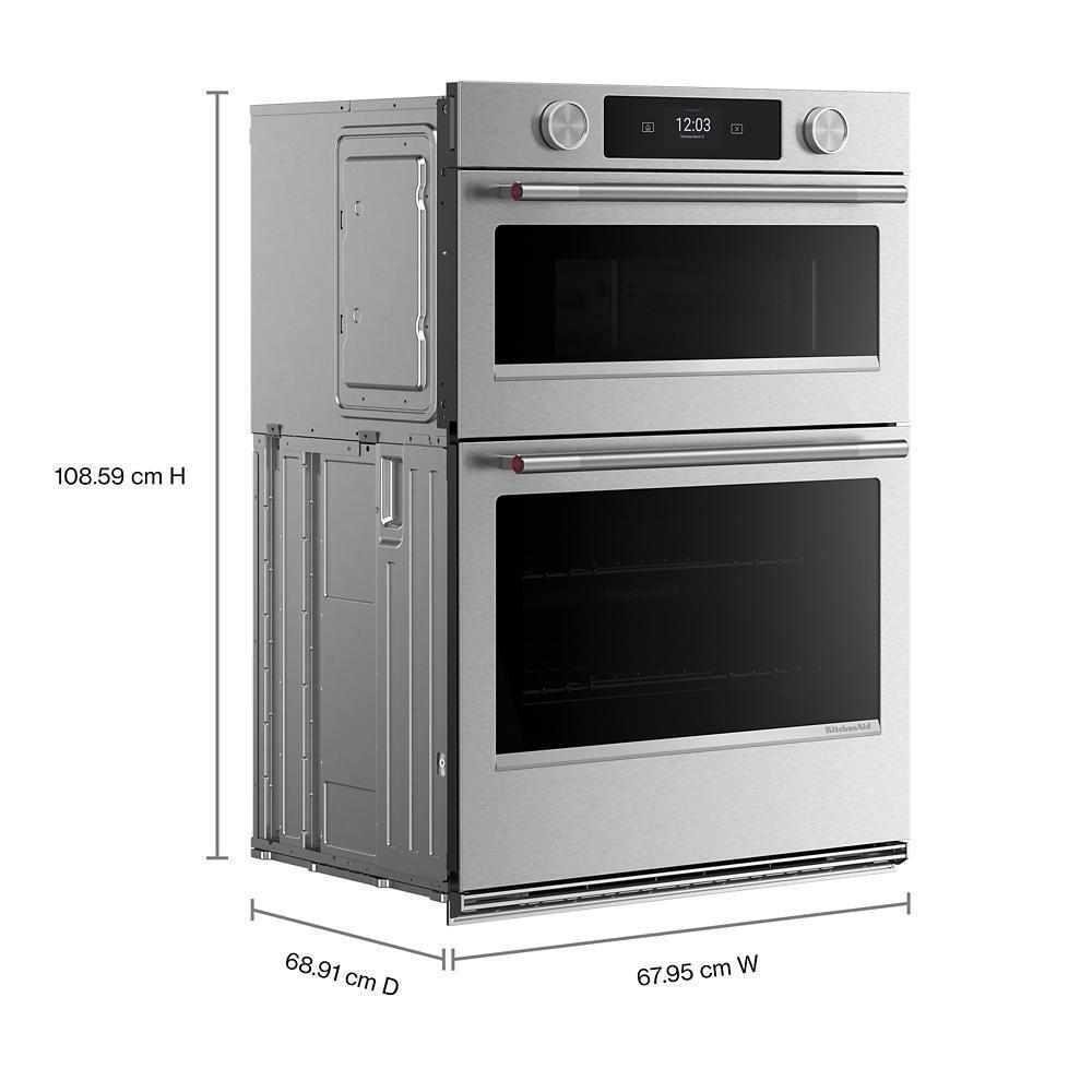 Kitchenaid KOEC727SPS Smart Combo Wall Oven with Assisted Cooking Modes