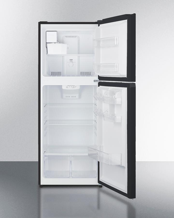 Summit FF1087BIM 24" Wide Top Mount Refrigerator-freezer With Icemaker