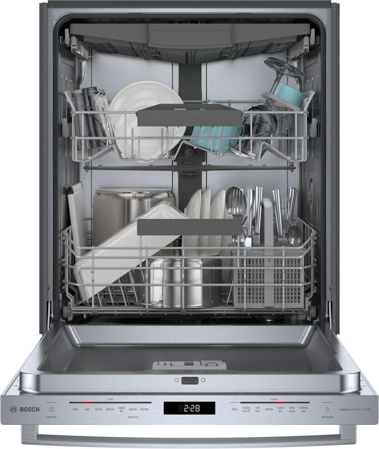 Bosch 800 Series Dishwasher 24" Stainless steel