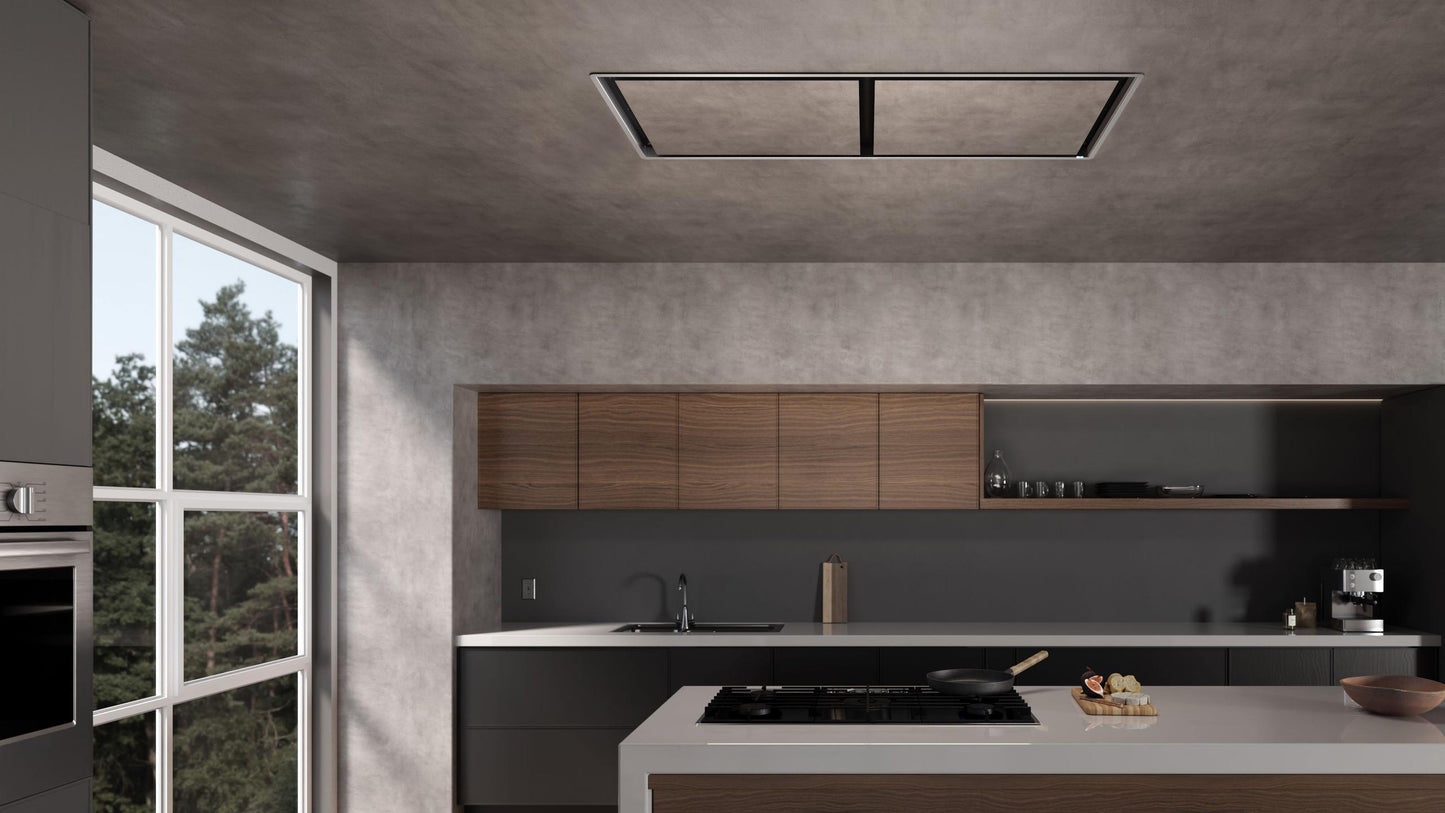 Elica ECEX60SS CIELO Ceiling Range Hood 60" wide - 600/1200CFM