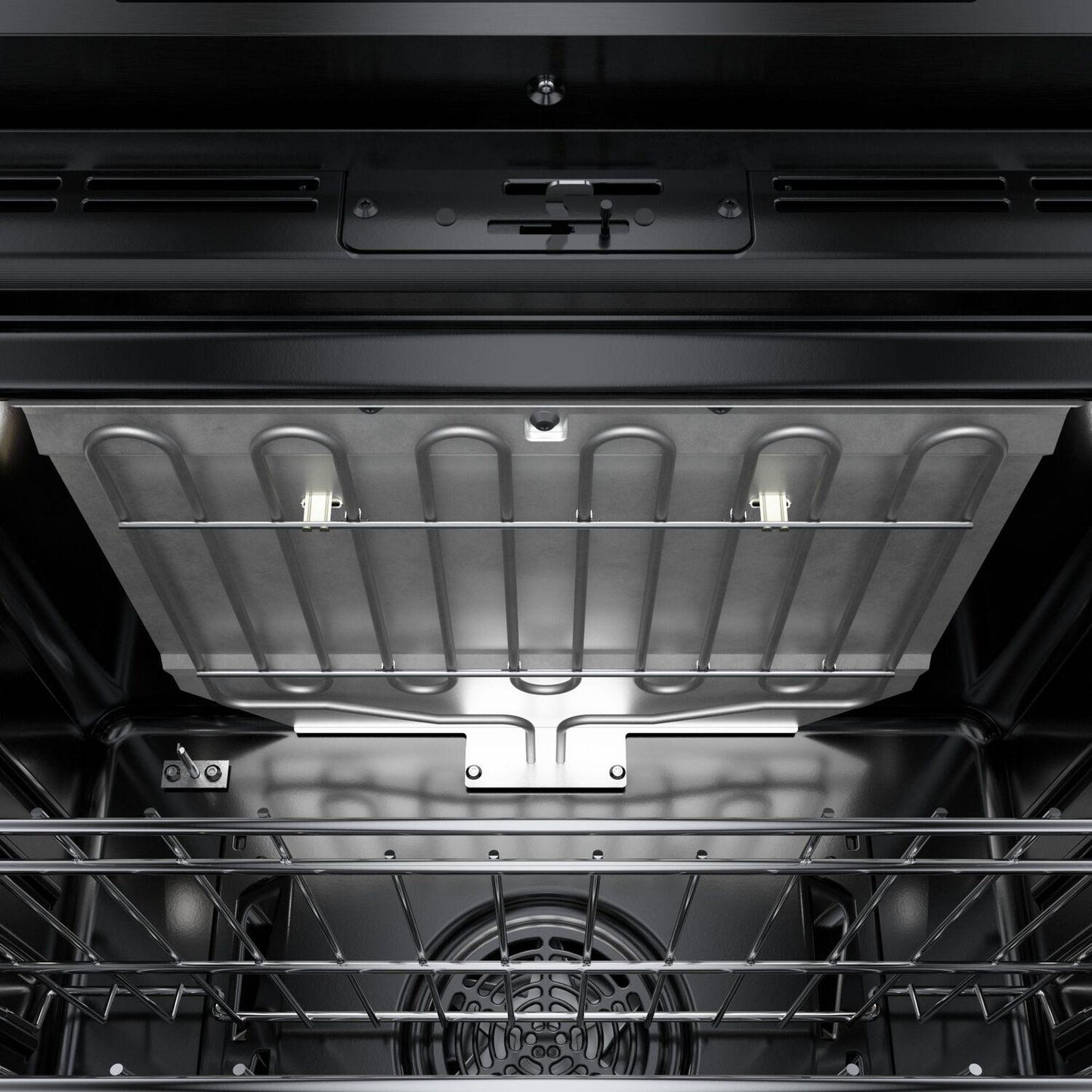 Bosch HBL8444LUC 800 Series Single Wall Oven 30" Left SideOpening Door, Black Stainless Steel