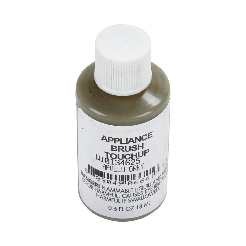 Kitchenaid W10134625 Touch-Up Paint with a Brush - Apollo Grey 0.6-oz
