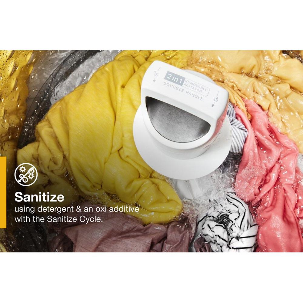 Whirlpool WTW8127LC 5.2 - 5.3 cu. ft. Top Load Washer with 2 in 1 Removable Agitator