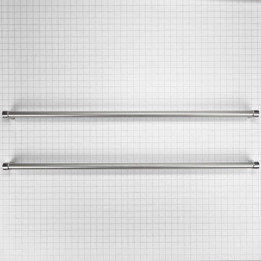 W10782873 KitchenAid Side-by-Side Refrigerator Handle Kit with Two Handles for Panel-Ready Models