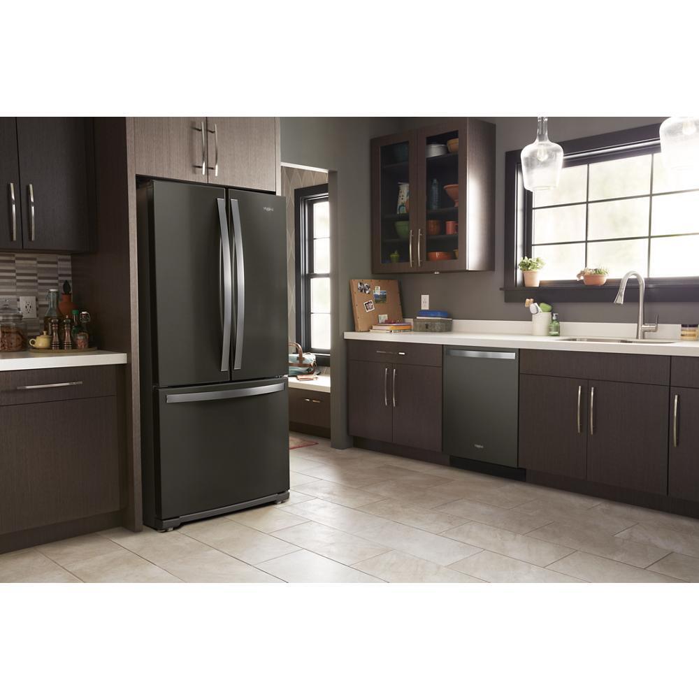 Whirlpool WRF560SMHV 30-inch Wide French Door Refrigerator - 20 cu. ft.