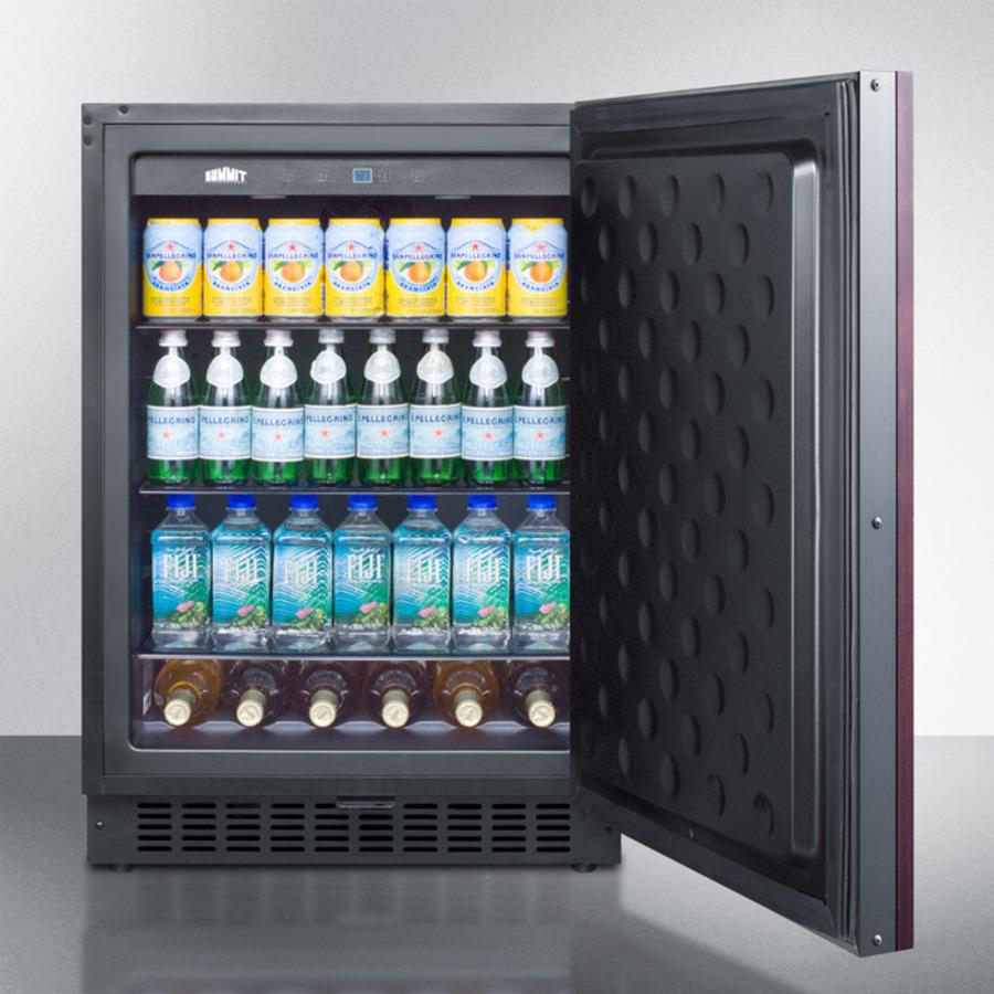 Summit FF64BIFLHD 24" Wide Built-in All-refrigerator (panel Not Included)
