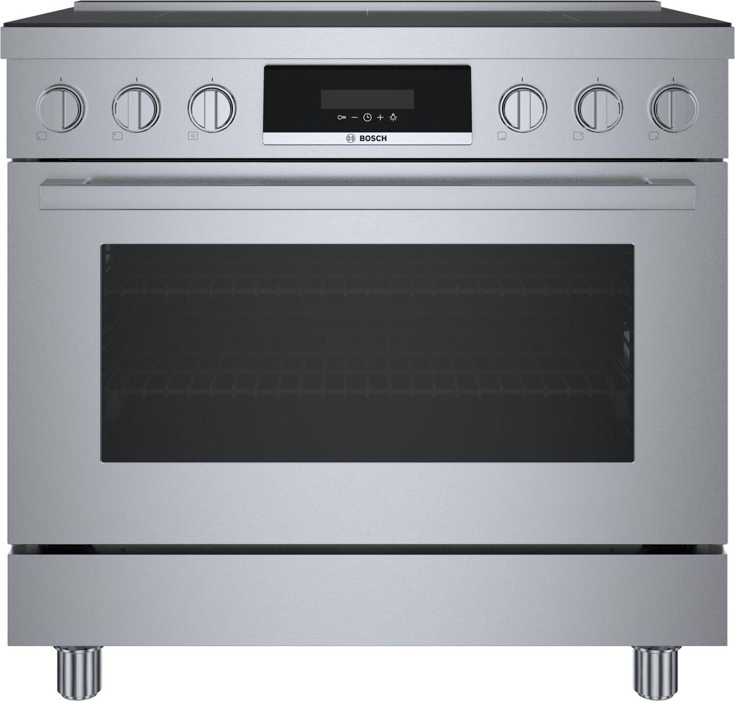 Bosch HIS8655U 800 Series, Induction freestanding range cooker, 36'', Stainless steel