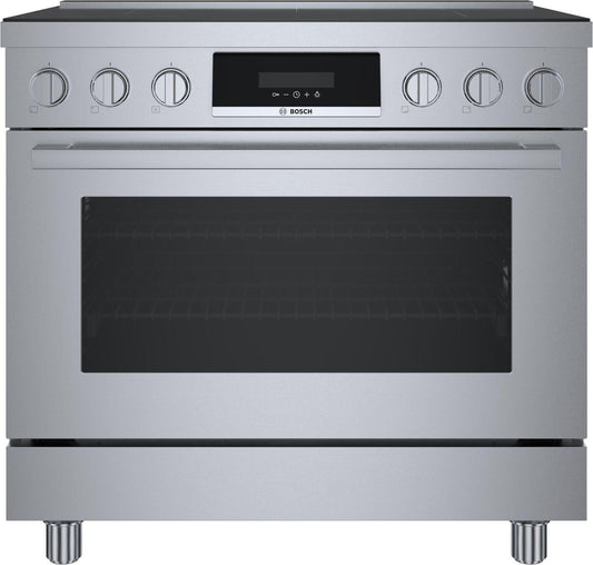 Bosch HIS8655U 800 Series, Induction freestanding range cooker, 36'', Stainless steel