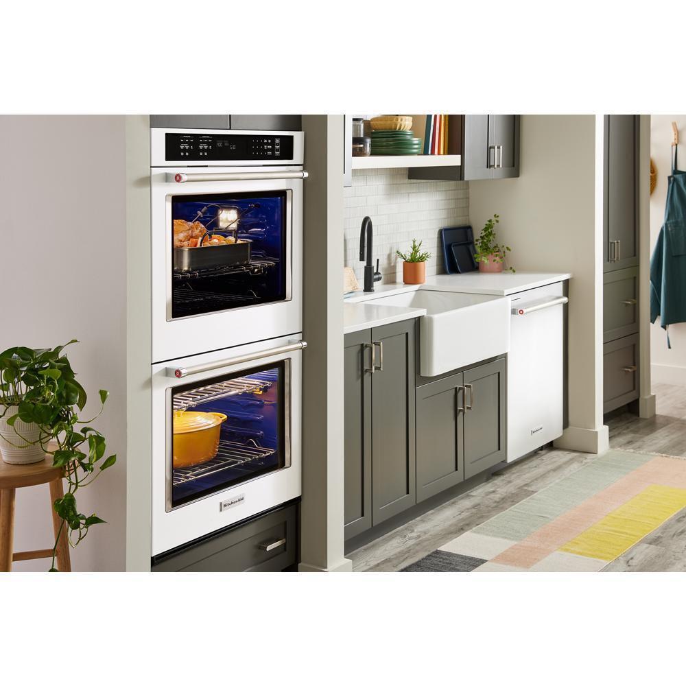 KOED530PWH KitchenAid® 30" Double Wall Ovens with Air Fry Mode